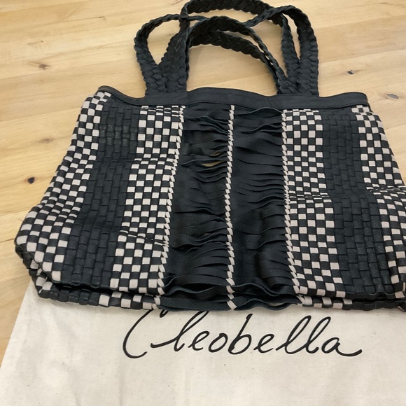 Cleobella Handbags - CLEOBELLA LEATHER WOVEN BAG NWT/ONE OF A KIND ….
